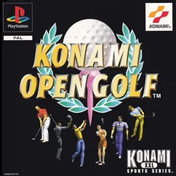 Konami Open Golf (EU) box cover front